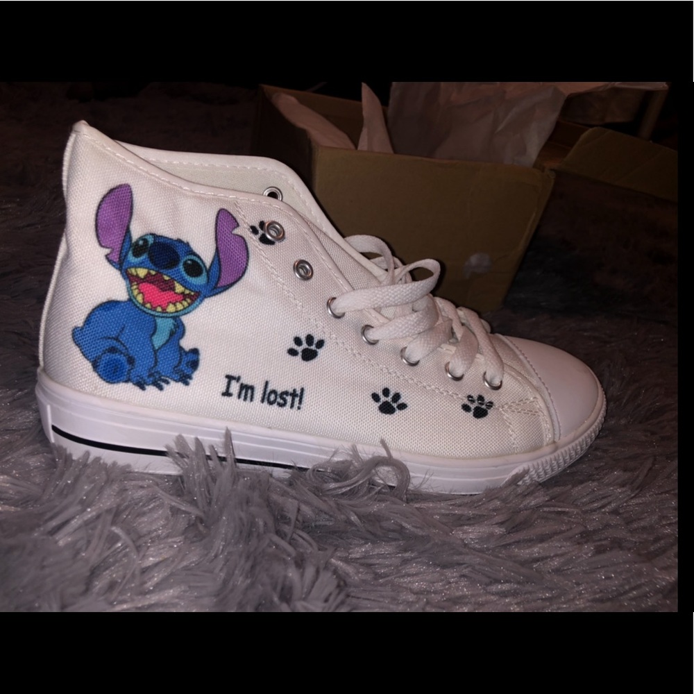 Lilo&Stitch Child’s white high tops